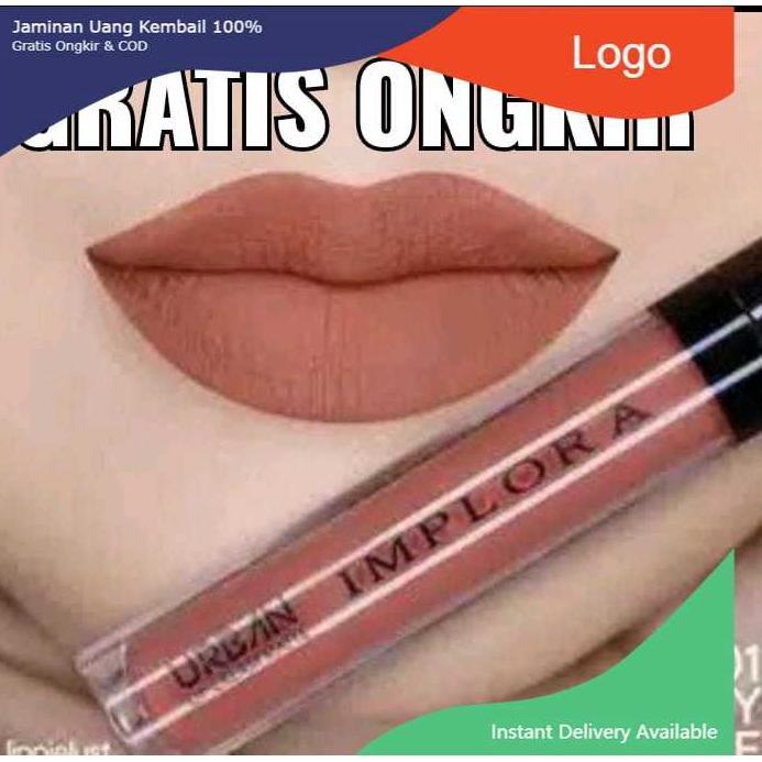 Lipstick Lipcream matte implora urban/lipstik /no 1-20 Ready stock JEPARA KUDUS SEMARANG JAKARTA SUR