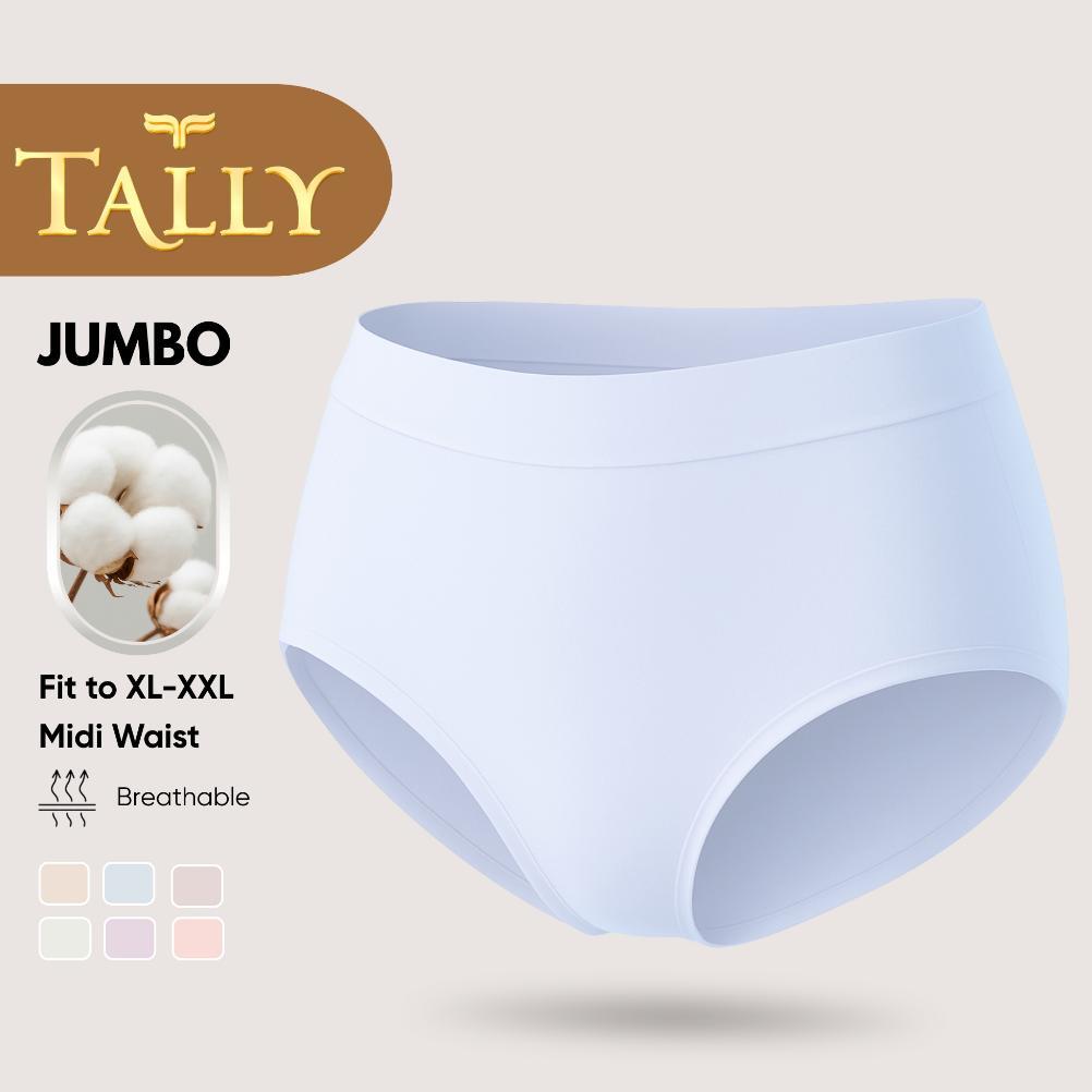 TALLY Celana Dalam Wanita Bahan Katun Viscose Fit to XL - XXL Cd Wanita JUMBO CD 1594 Sarwendah Term