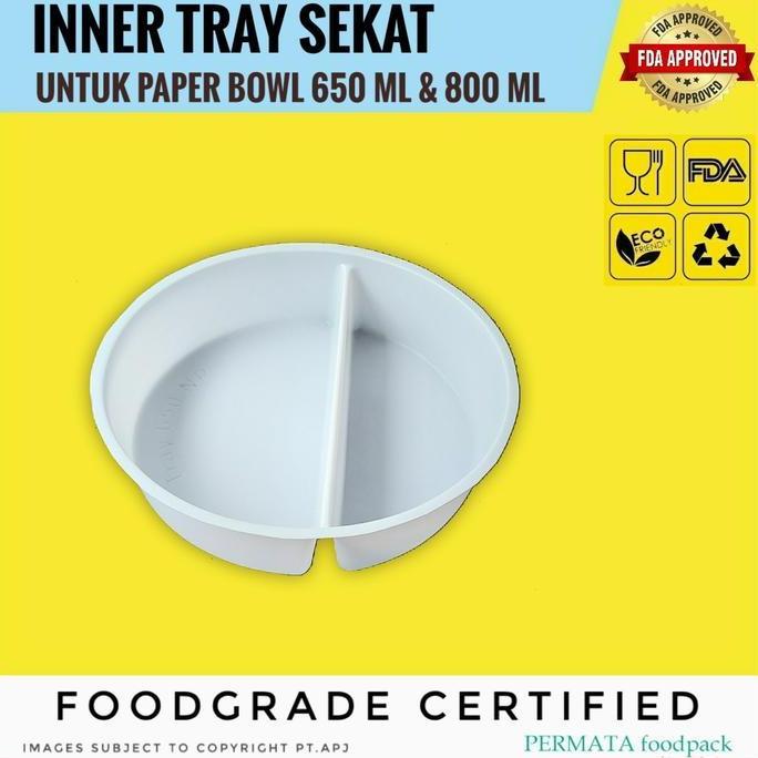 Terlaris Inner Tray Sekat Paper Bowl