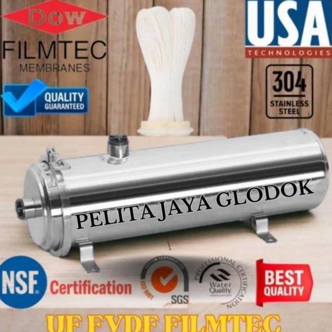 PVDF UF 10000 LPH ULTRAFILTRASI 10.000LPH ULTRAFILTRASI MEMBRANE PVDF ORIGINAL DAN TERPERCAYA