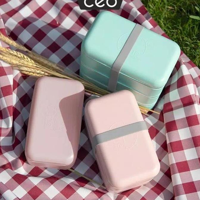 Ceo Kotak Bekal Susun Stainless Sus 304 Kotak Makan Minimalis