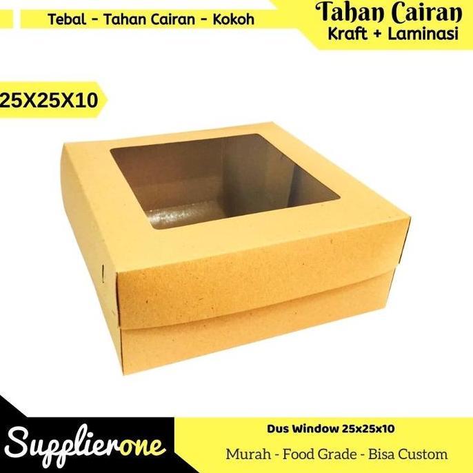 Box 25X25X10 Isi 25 / Box Catering / Dus Catering / Lunch Box / Box Nasi