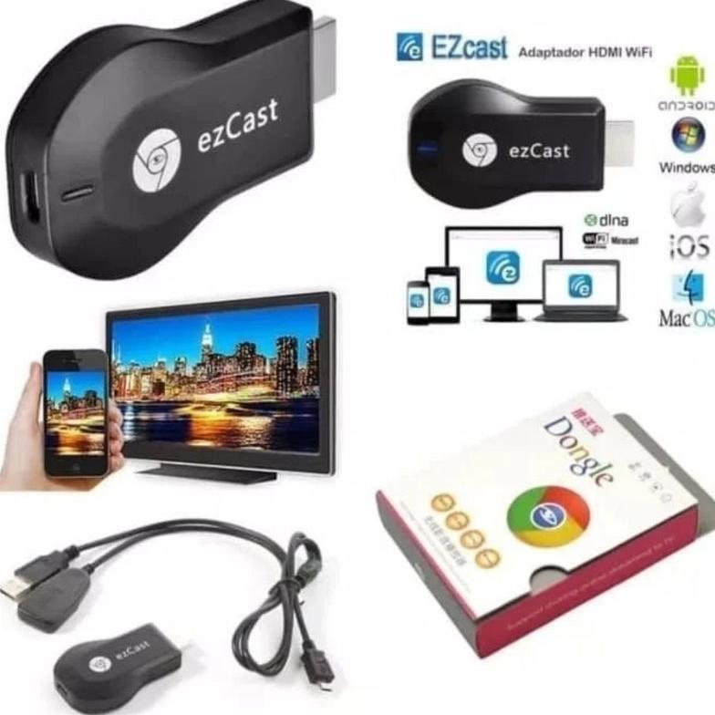 ANYCAST DONGLE WIFI DISPLAY RECEIVER TV / DONGLE WIFI ORIGINAL | Penyambung HP Ke TV