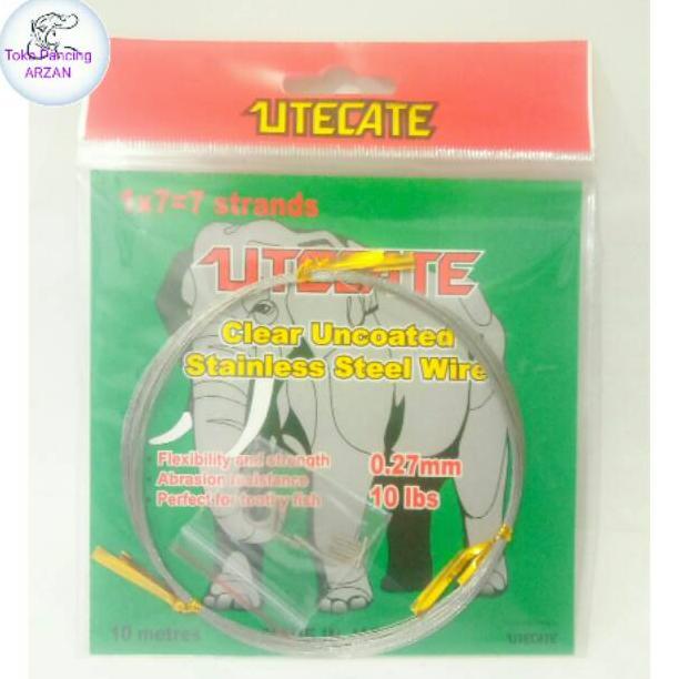 Melati - Neklin / Kawat Sling Utecate / Catfish 1X7 Panjang 10 M - Best Seller