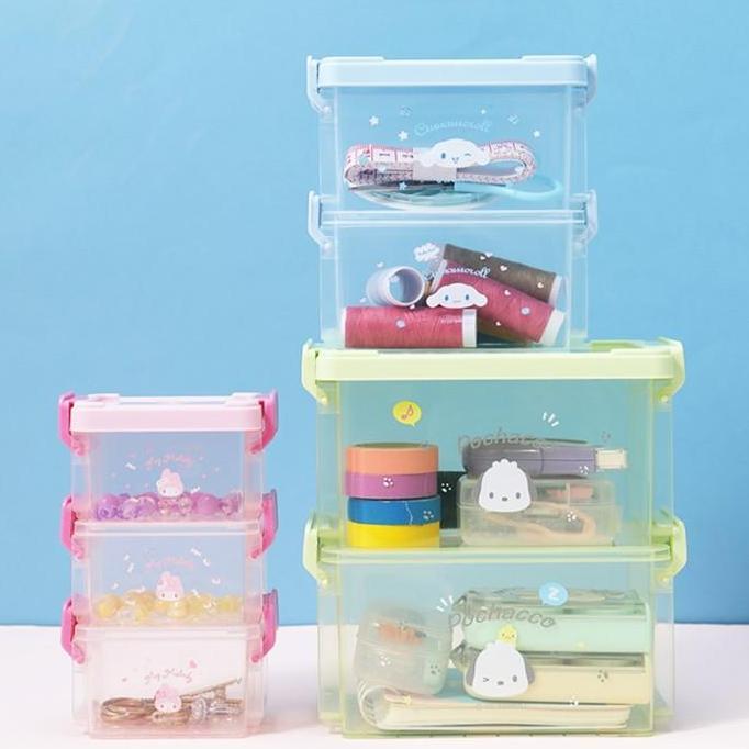 Miniso My Melody Sanrio Storage Box  Storage Box Kotak Penyimpanan