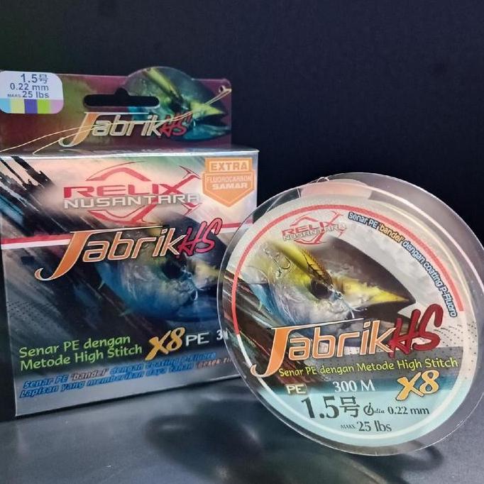 senar PE RELIX JABRIK HS X8
