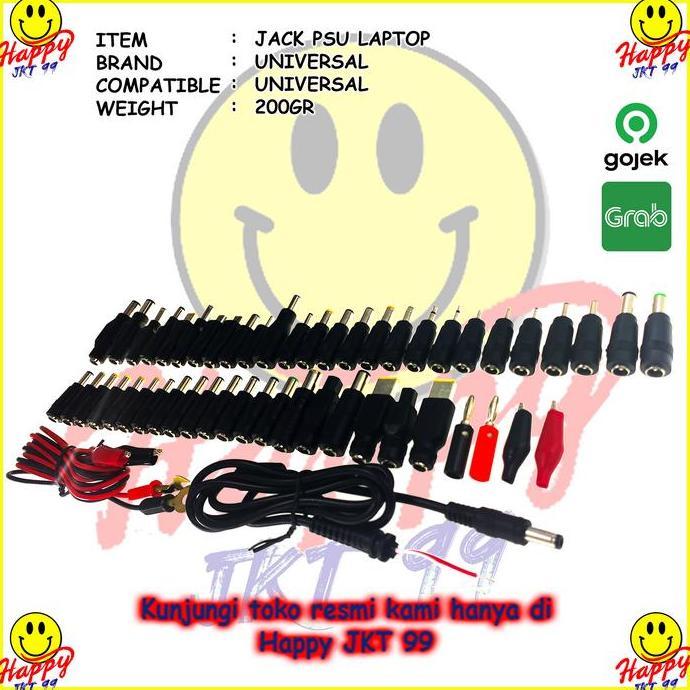 DC CONNECTOR JACK PSU UNIVERSAL SEMUA LAPTOP Terlaris
