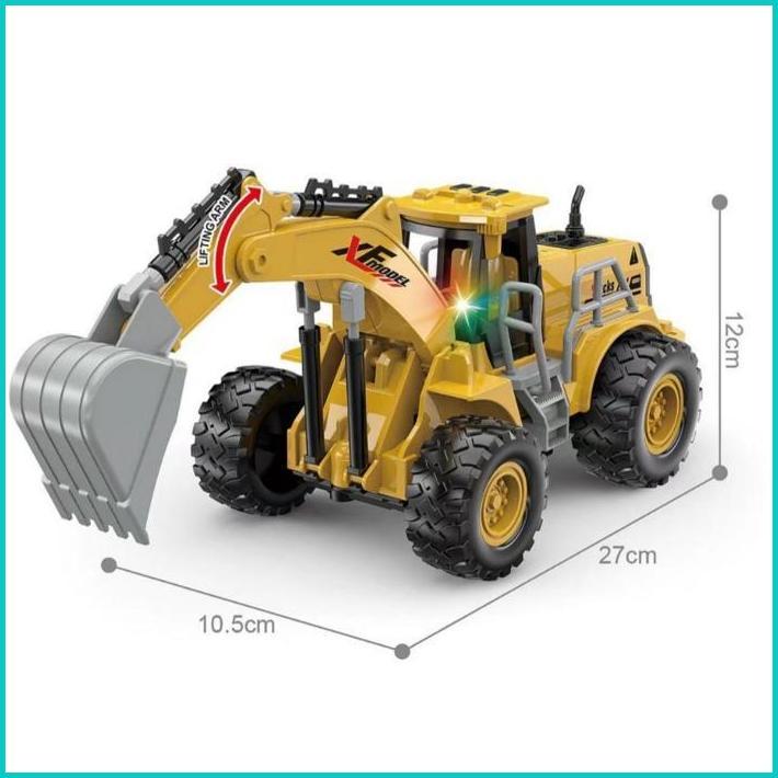 Best Seller Pasar Distributor Rc Xlf Model Spray Truck 789-313B Mainan Remote Control Excavator Ghz 