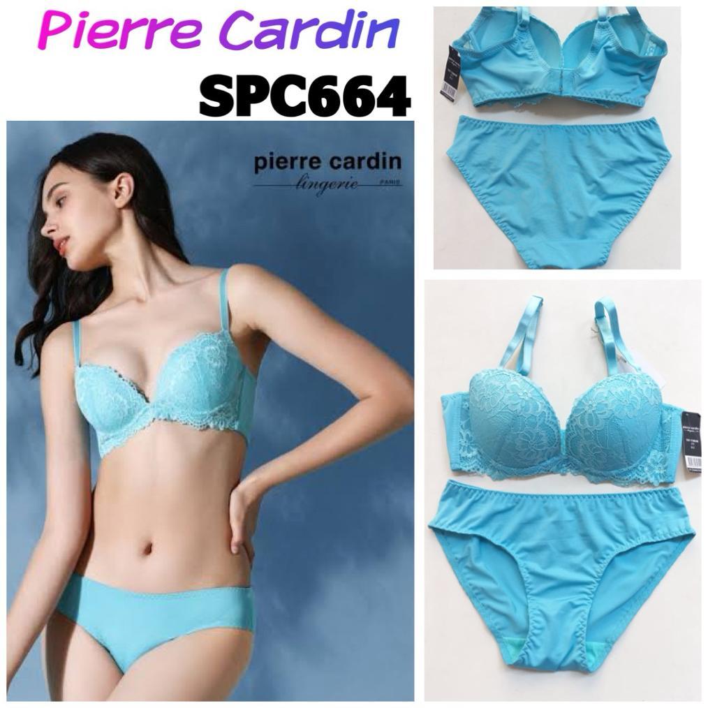SPC664 pierre cardin push up bra set lace 34B 36B