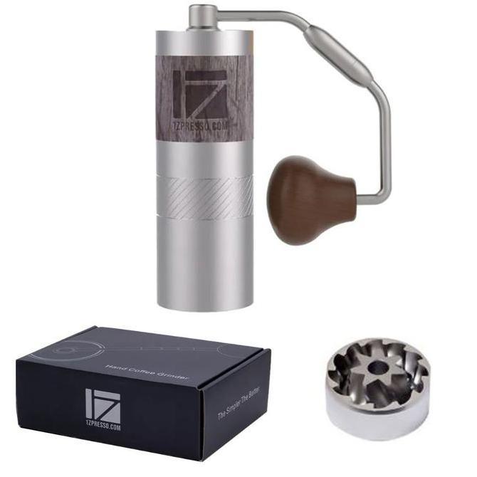 1Zpresso Q2 S Manual Coffee Grinder Conical 7 Heptagonal Burr Penggiling Kopi Q2S Stainless Steel Wi