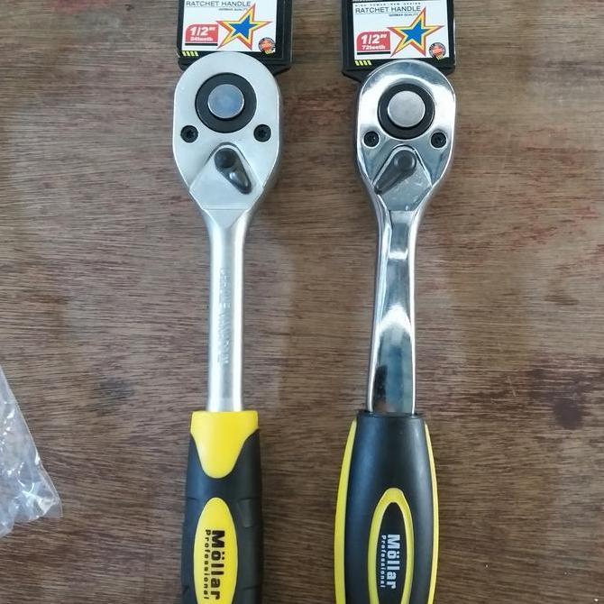 NEW Kunci sock krek rachet 1/2 Mollar 24 teeth / 72 teeth