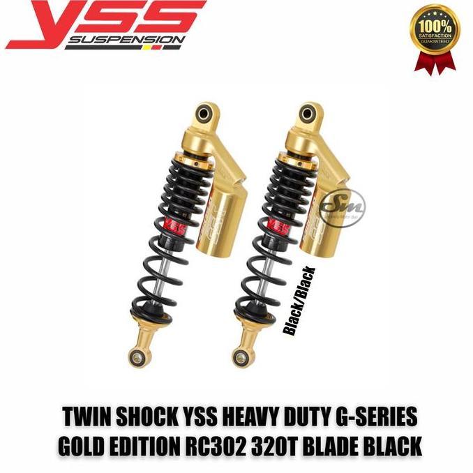 Twinshock YSS G-series Gold Edition RC302-320T For Blade RX King