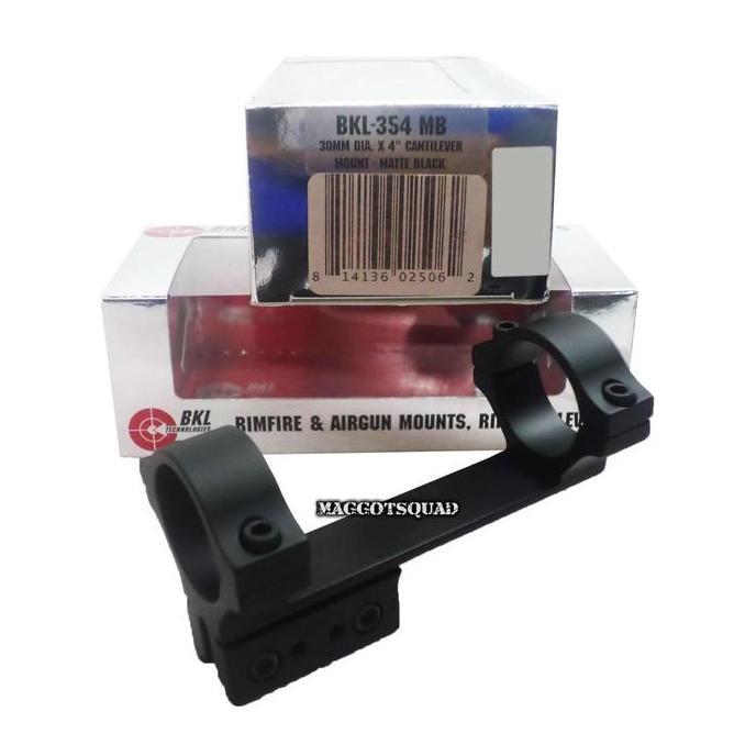 TERBARU - TEROPONG SCOPE MOUNTING DOUBLE BKL ECH -354 MB MATTE BLACK