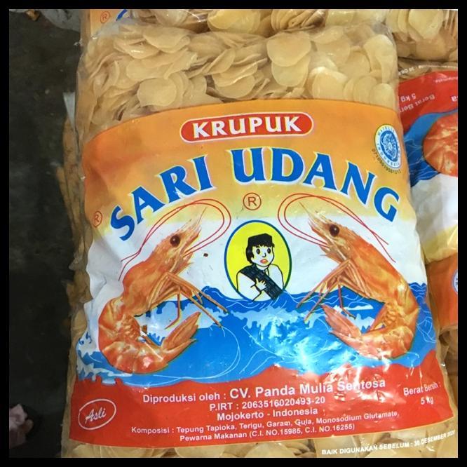 KERUPUK SARI UDANG / KERUPUK OREN / KRUPUK DACIL / KRUPUK KETOPRAK / KRUPUK GADO-GADO 5KG