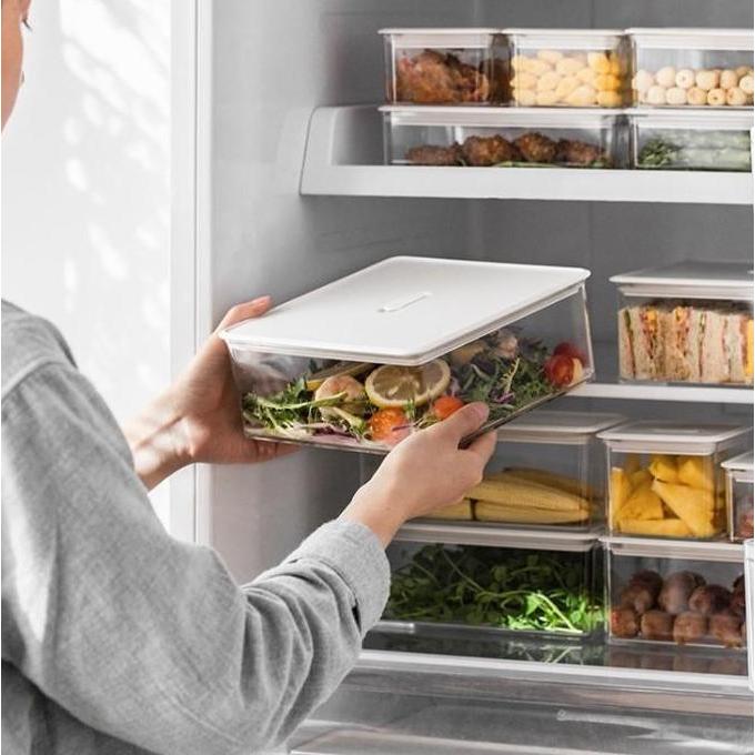 New- RAK KULKAS KOTAK MAKANAN BOX CONTAINER BOX KULKAS KEDAP UDARA