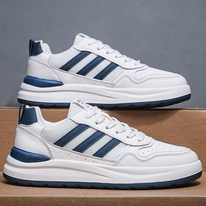 Sepatu sneakers pria putih sepatu kets pria sepatu olahraga cowok sport fashion shoes