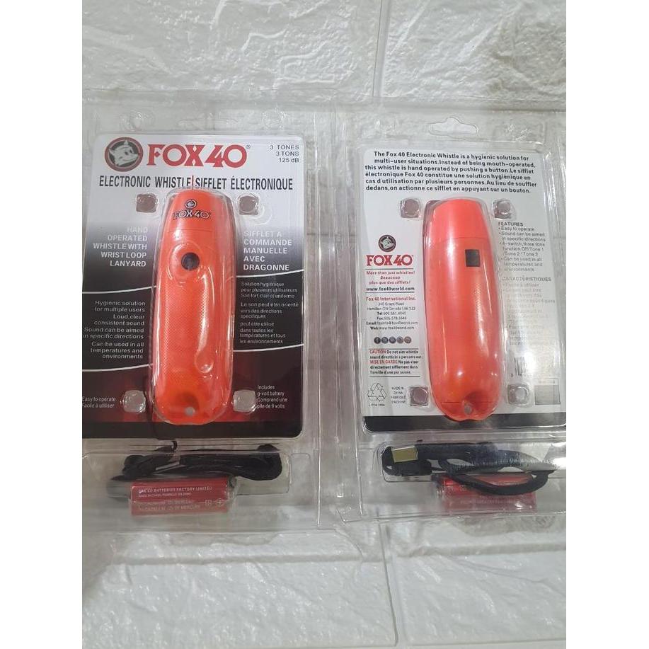 Pluit Electronic Whistle Pluit Elektrik Fox 40 Original