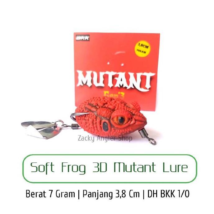 Soft Frog Double Blade 3D MUTANT LURE GEN 3