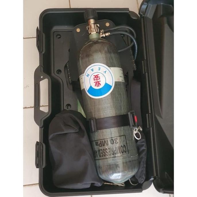 Buruan beli] Breathing Apparatuse Composite Carbon 6.8L / scba breathing aparatus