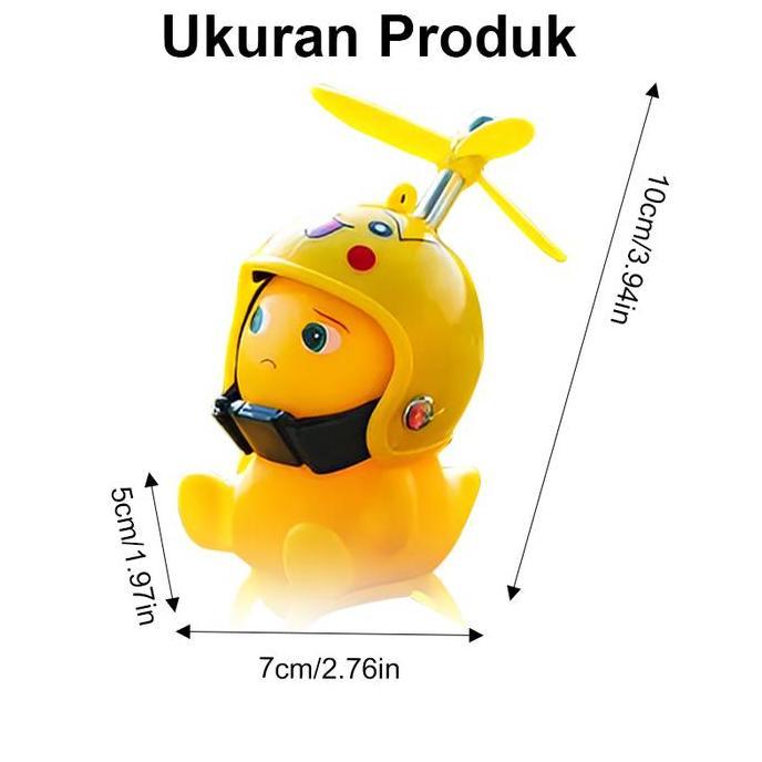 Toko_Karangjaya - Mainan Helm Motor Nailong Baling-baling Pajangan Sepeda Motor