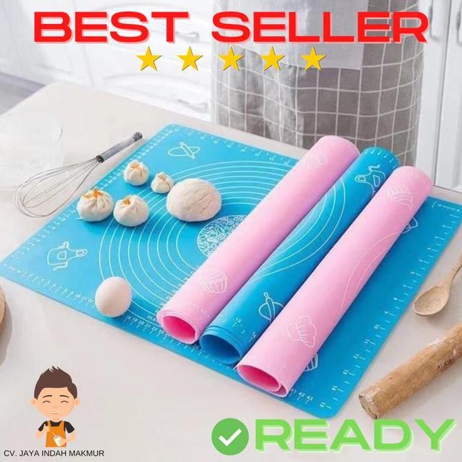@=@=@=@=] Alas Adonan Silikon Baking Mat Silicone Alas Adonan Kue Donat Pizza