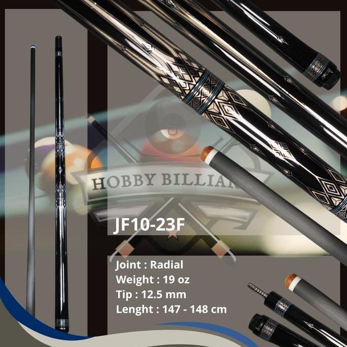 Stick Billiard JFlower 10-23 Original - stik billiard Jflower Terlaris