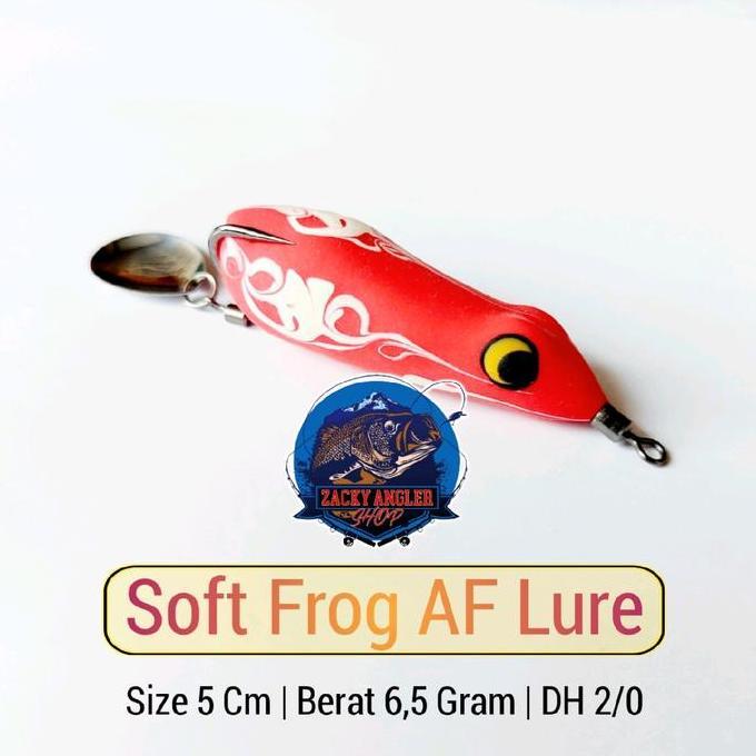Soft Frog AF Lure 5 Cm Slim Umpan Casting Gabus