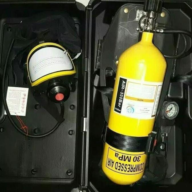 hanya disini] APAR BREATHING APARATUS SCBA ALAT BANTU PERNAFASAN PEMADAM HYPRO 5L