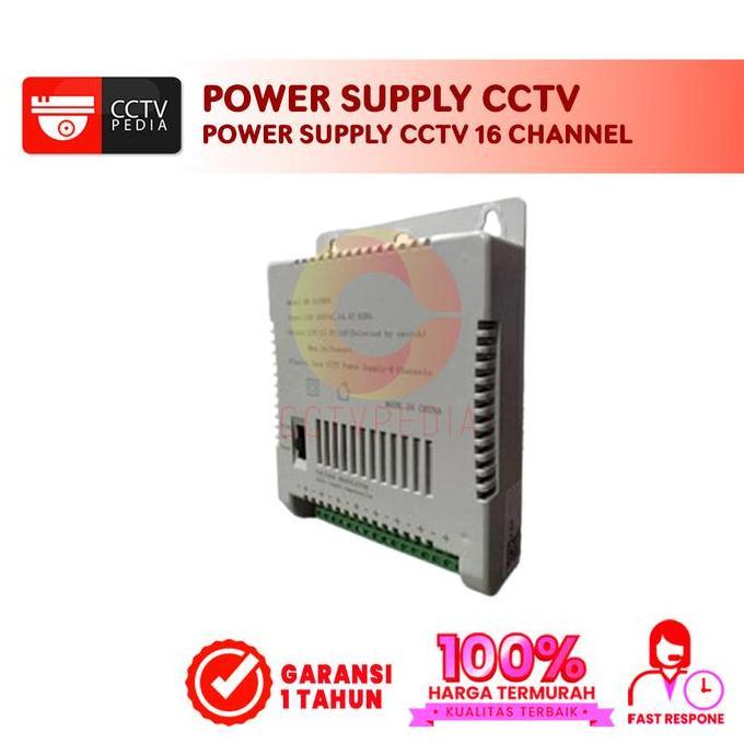 Promo SWITCHING POWER SUPPLY CCTV 16 CHANNEL HK-5116DS Diskon