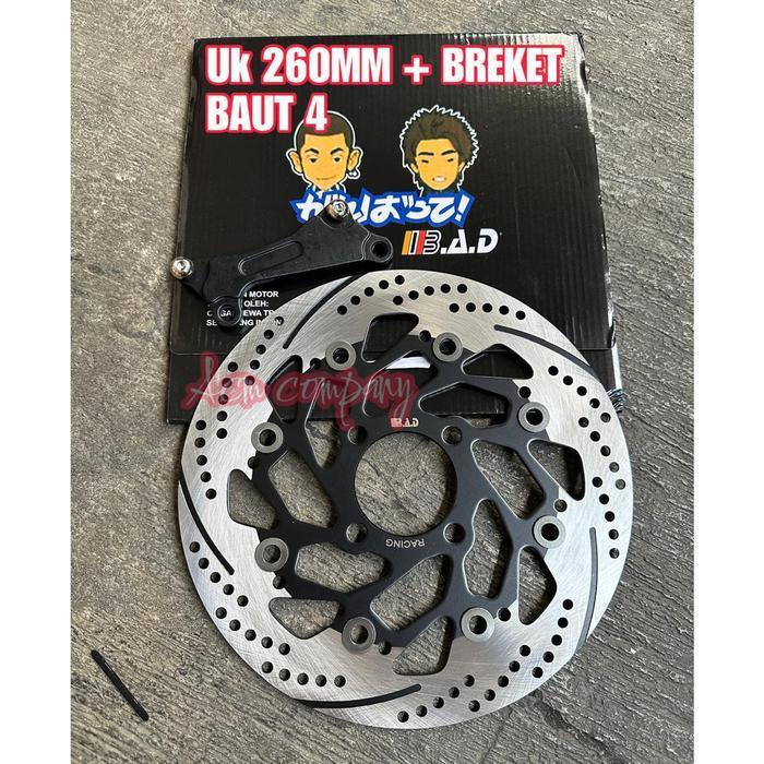 Model Tdr Psm Black Piringan Cakram 260Mm Mio Xeon Beat Scoopy Vario Baut 4 Ring 14 Sporty Motorcycl