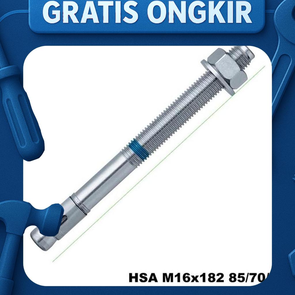 Dynabolt Anchor Hilti Hsa M16X182