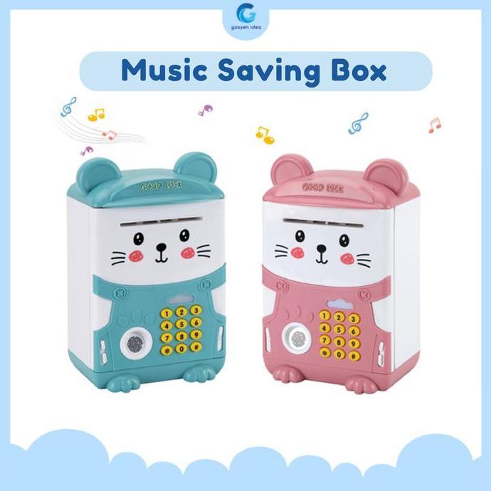 Music Saving Box Kotak Musik Celengan Otomatis ZER