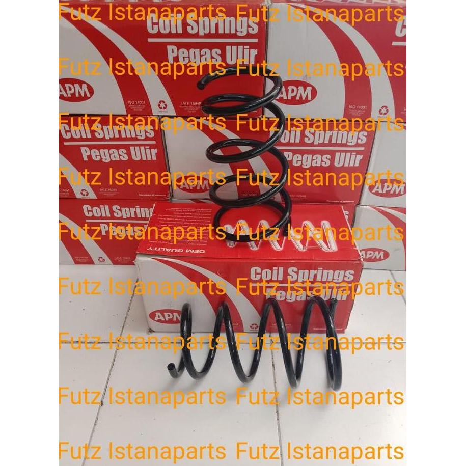PAKET PER KEONG / COILSPRING APM JAZZ GD3 DEPAN BELAKANG 2003-2007 SET Terlaris