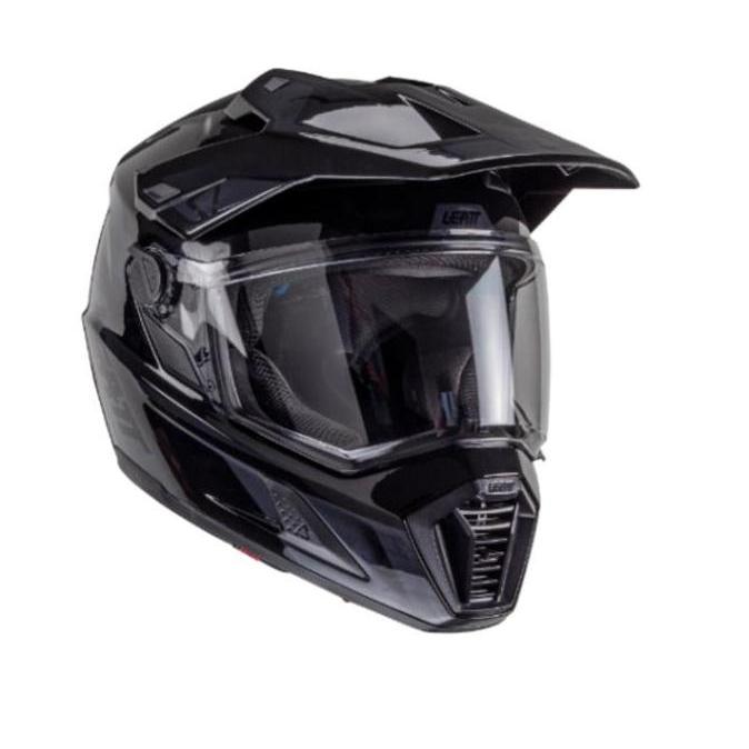 Helmet Leatt ADV 8.5 Stealth Black / Helm Adventure Leatt Pinlock Terlaris