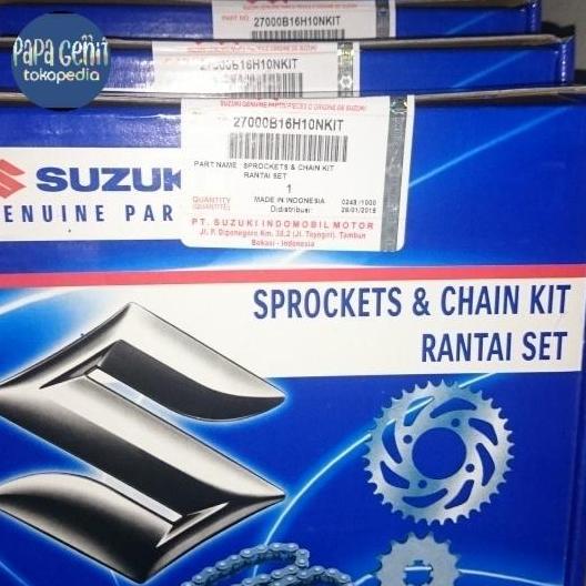 gear set shogun FL 125 original Terlaris