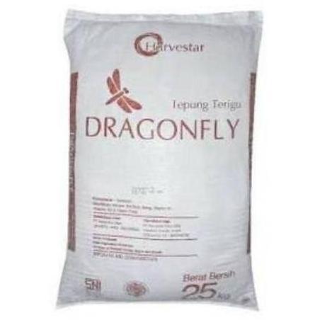 Tepung Terigu Dragonfly 25Kg / 25 Kg 1 Karung / Ball