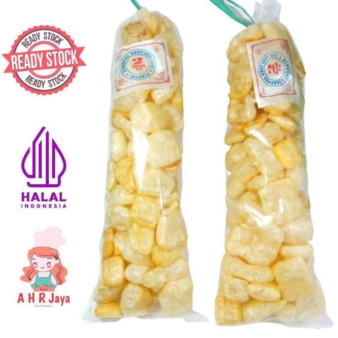 Kerupuk Kulit 250 Gr / Murah Enak Halal / Krupuk Jangek / Rambak /Dorokdok Kerupuk Kulit Sapi / Keru
