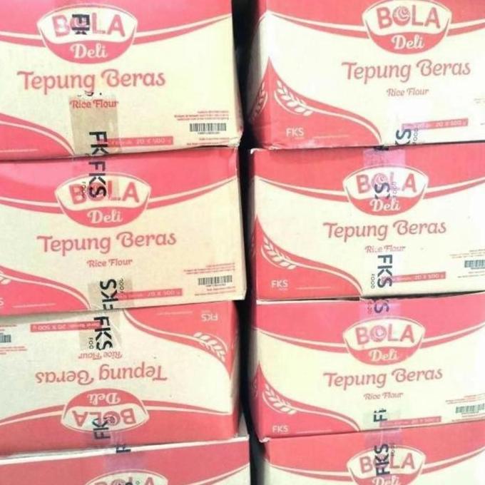 Tepung Beras Bola Deli 500Gr Dus Isi 20 Pcs