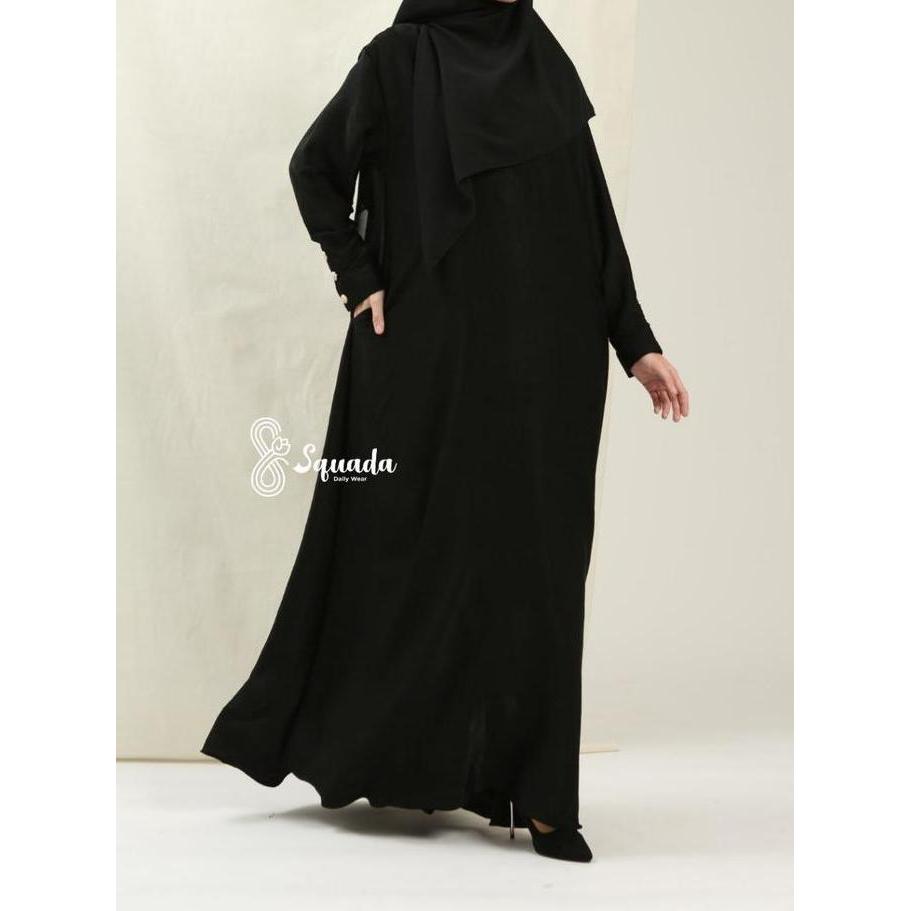 Promo Squada|| Medina Dress Abaya Gamis Umroh Silk Dress Lebaran