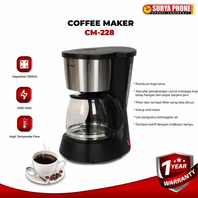 Terlaris Coffee Maker Advance Cm-228