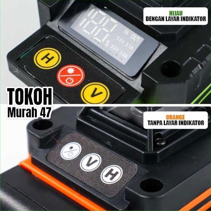 Laser Level 16 Line Set Hilda 4D Remote Tripod Laser Leveling Taffware