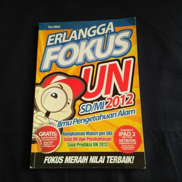 Ready BUKU FOKUS UN IPA SD MI 2012 ERLANGGA