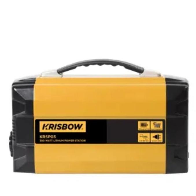 Terlaris Krisbow Power Station Baterai Portable 300W Genset Powerbank Krisbow