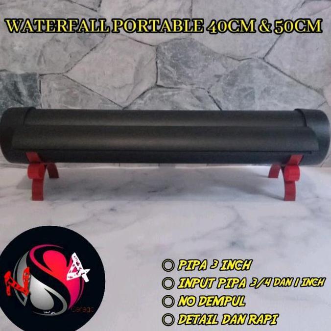 WATERFALL KOLAM KOI 40 & 50 CM | AIR TERJUN KOLAM IKAN KOI | PEMBUAT OKSIGEN KOLAM IKAN TER