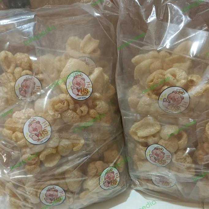 kerupuk kulit babi HS per ball isi 20bks IRF