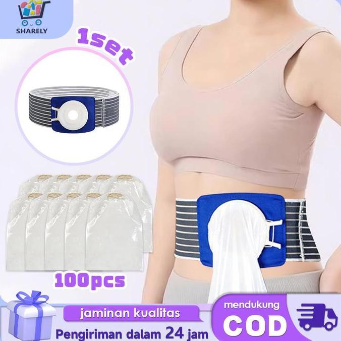 Kantong Kolostomi Adjustable Sabuk Colostomy Bag Sabuk Kolostomi Dewasa Stoma Bag Ostomy Bag