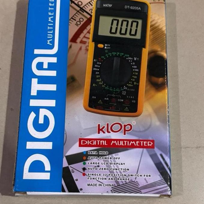 Multitester/Multimeter/Avometer Digital Kualitas Terbaik Harga Termurah