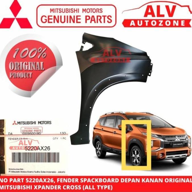 Promo FENDER SPACKBOARD RODA DEPAN KANAN ORIGINAL XPANDER CROSS 5220AX26 Diskon