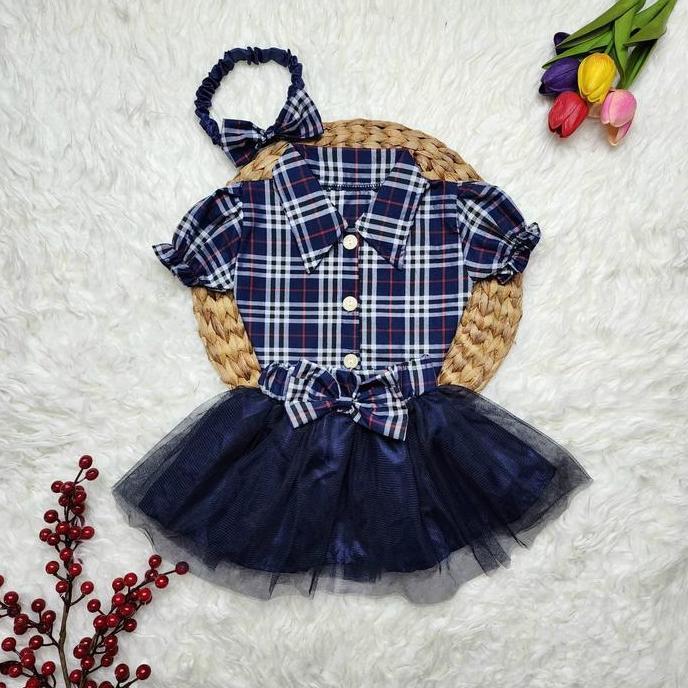 Dress baju bayi perempuan 0-6 bulan setelan bayi cewek rok baju bayi newborn