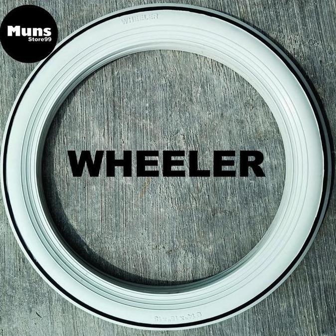 New- Lis Ban Mobil White Wall Ban Mobil Velg Ring 14 WHEELER Original